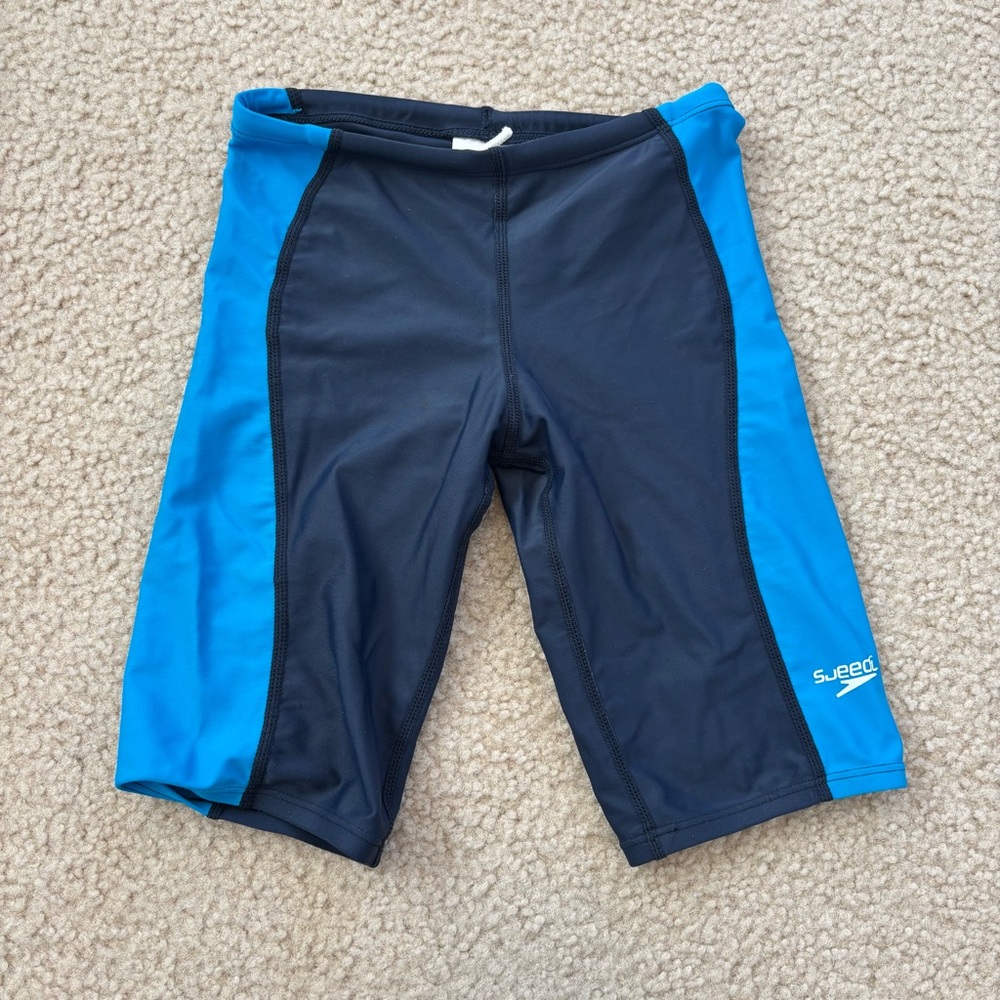 Speedo Blue Kids Swim Shorts Size 7